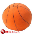 Juguete de baloncesto amarillo relleno